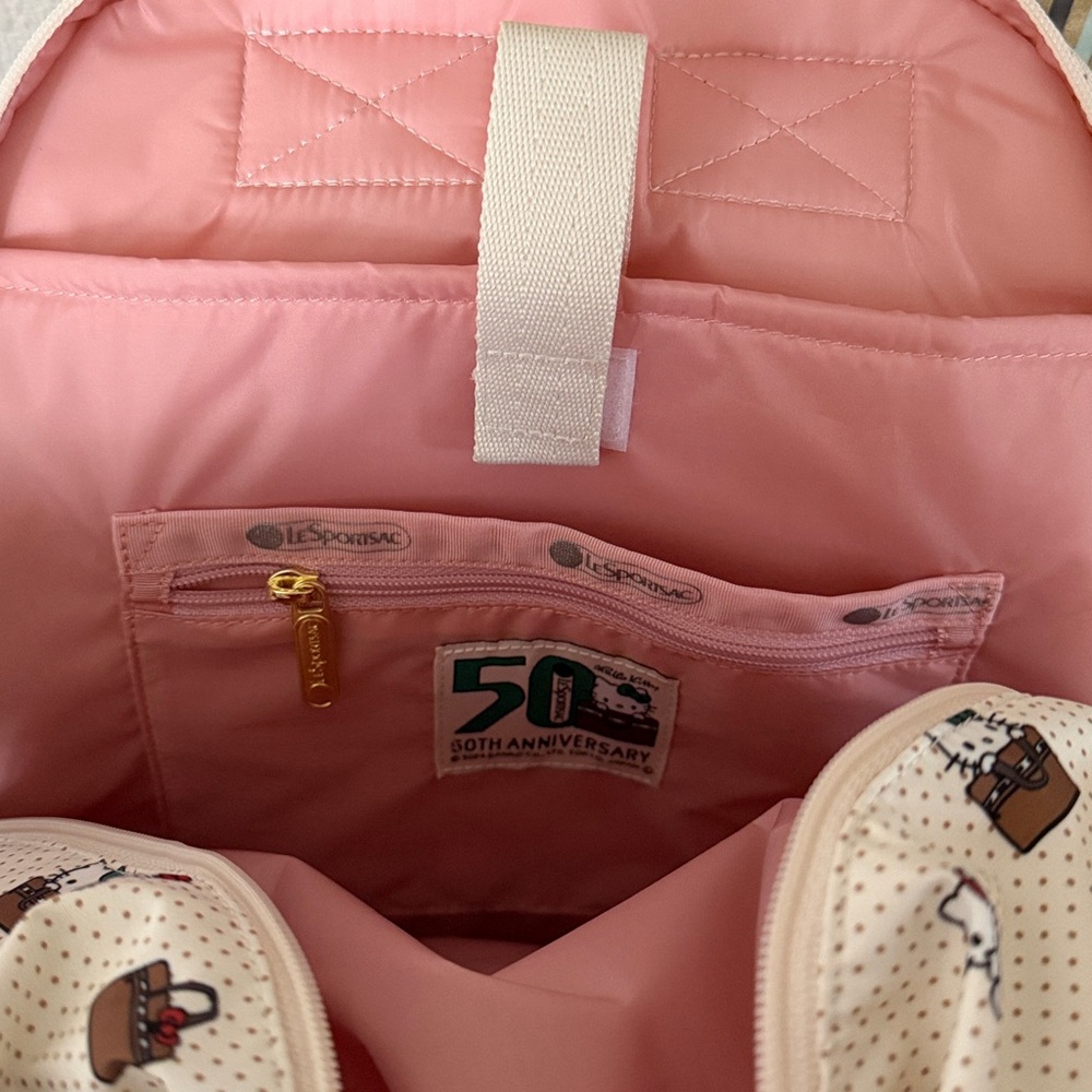 Hello Kitty x LeSportsac 50th anniversary backpack NWT - Picture 4 of 5